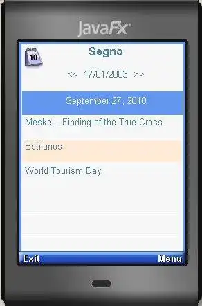 Download de webtool of webapp Ethiopische kalender voor mobiele telefoons