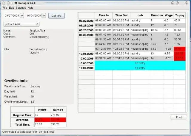 Download web tool or web app ETM (Employee Time Management)