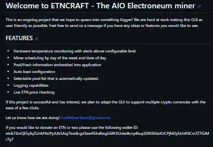 Download web tool or web app ETNCRAFT