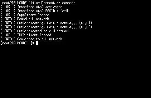 Download web tool or web app e-U Connect