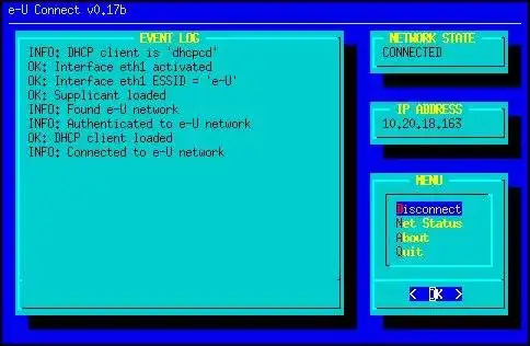Download web tool or web app e-U Connect