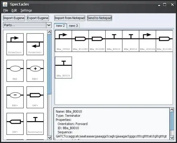 Download web tool or web app Eugene