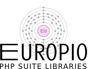 वेब टूल या वेब ऐप डाउनलोड करें Europio PHPलाइब्रेरीज़