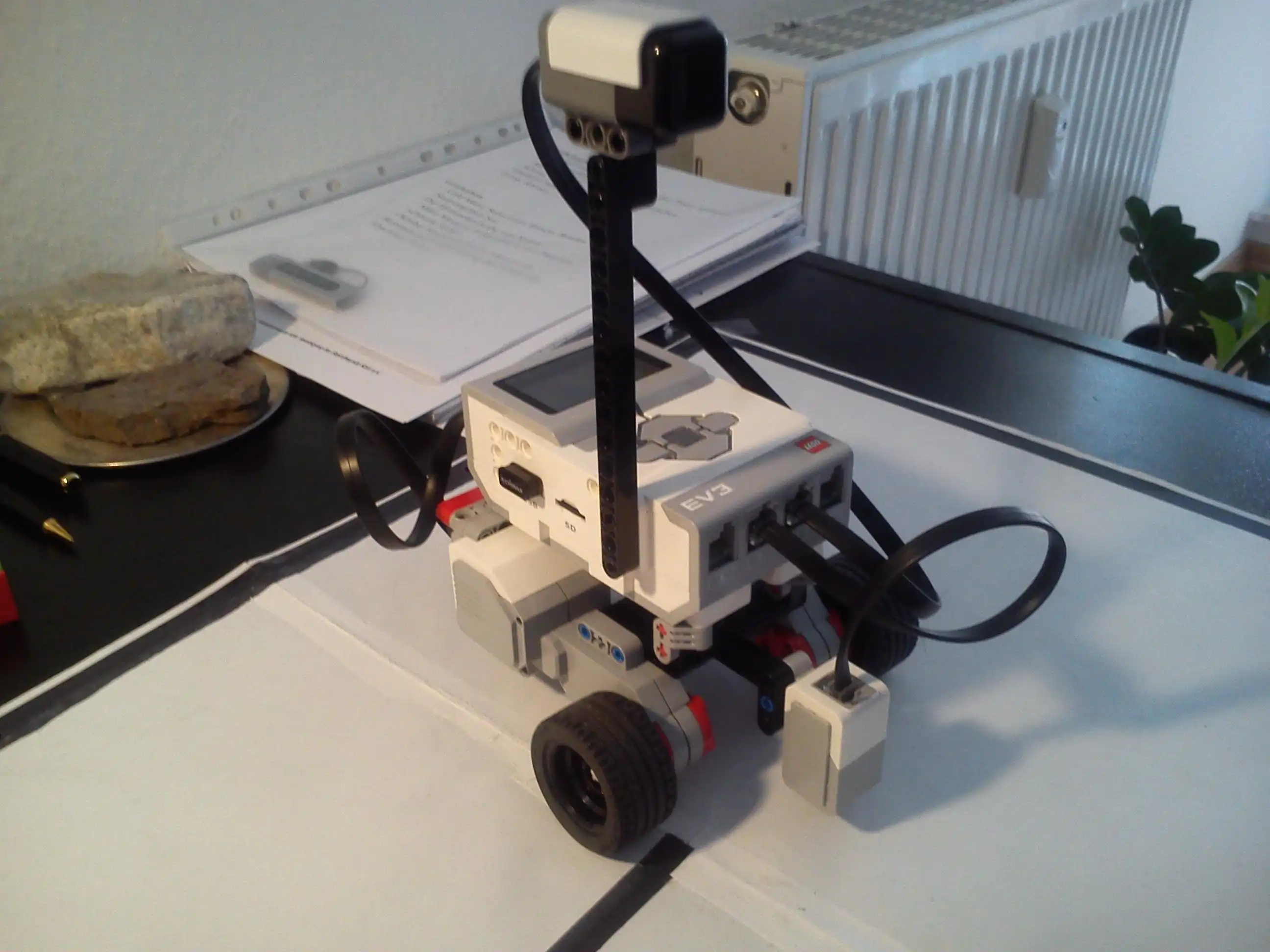 Download webtool of webapp EV3 Robot lost een doolhof op