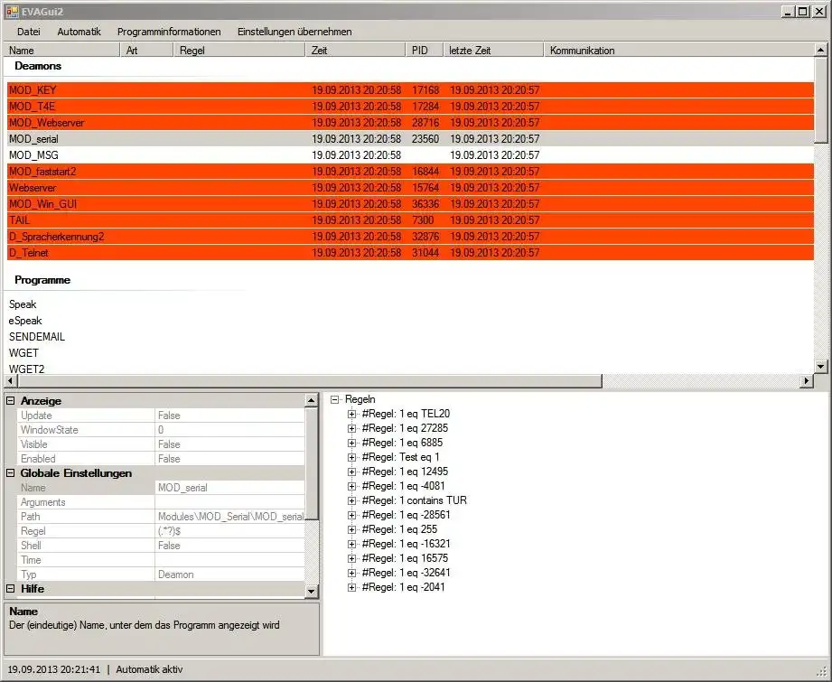 Download web tool or web app EVAGui2