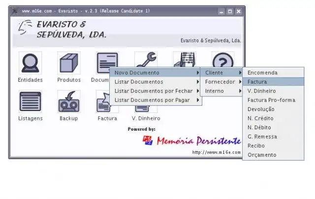 Download web tool or web app Evaristo