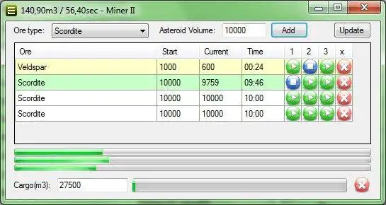 Download web tool or web app Eve Miner
