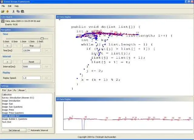 Download web tool or web app EventStream