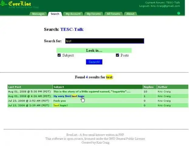 Download web tool or web app EverList