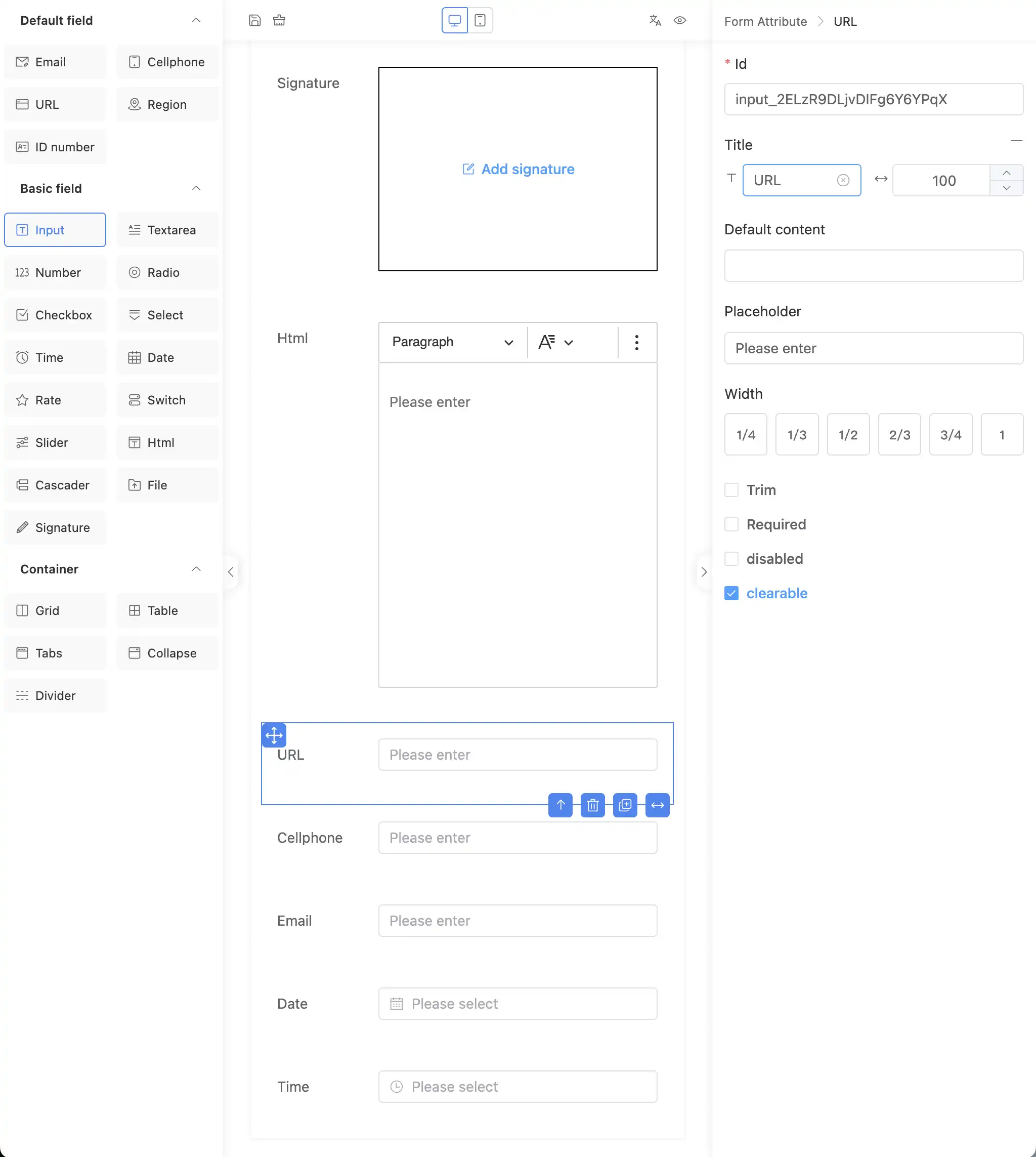 Descargue la herramienta web o la aplicación web Everright-formEditor