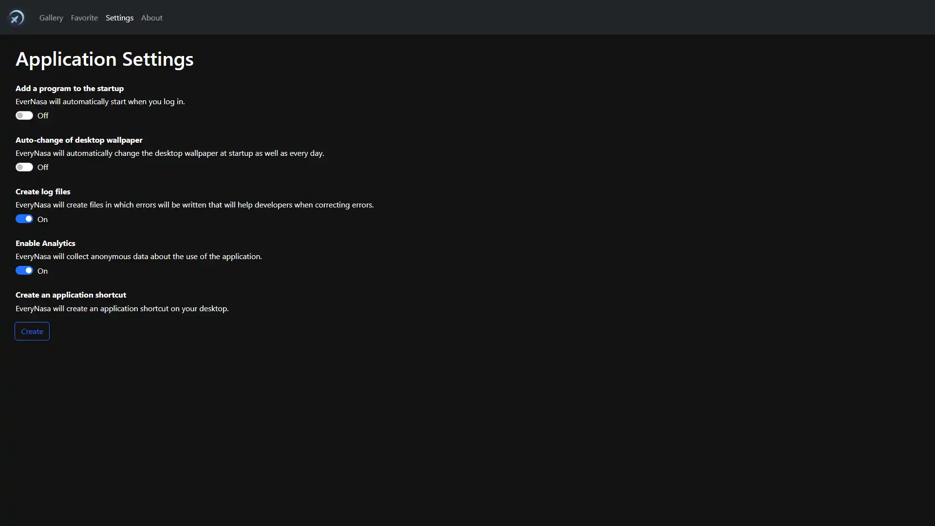 Download web tool or web app EveryNASA