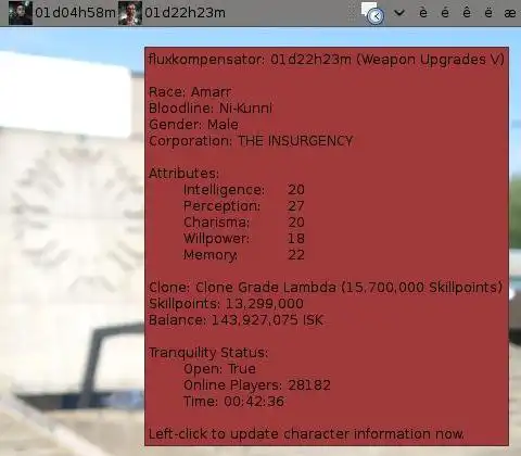 Download web tool or web app EVESkillCheck to run in Linux online