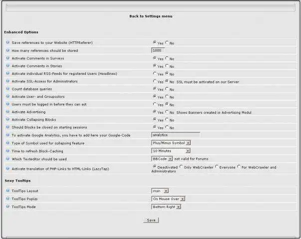 Download web tool or web app EVO-CMS