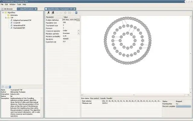 Descărcați instrumentul web sau aplicația web Evolutionary Computing IDE