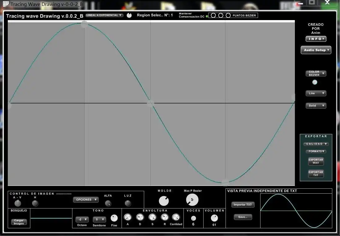 Download web tool or web app EVSoftware - TWD: Tracing Wave Drawing