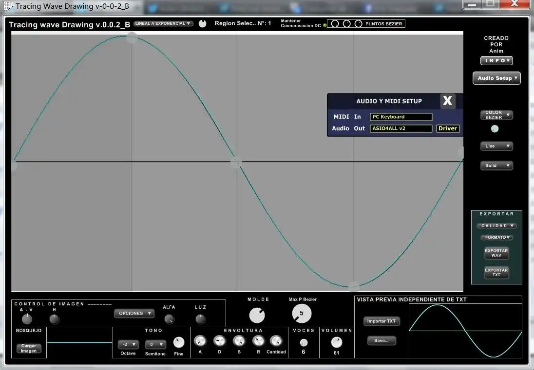 Download web tool or web app EVSoftware - TWD: Tracing Wave Drawing