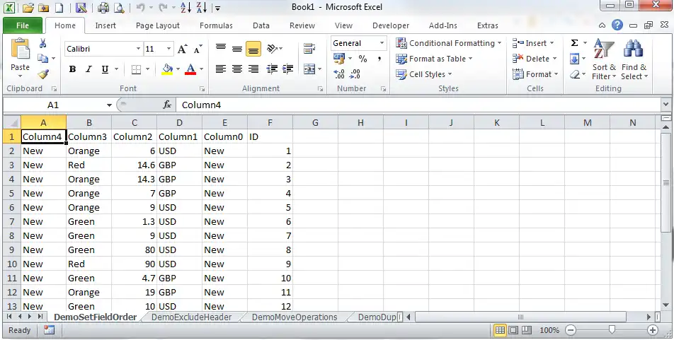 Download web tool or web app ExcelDataSet
