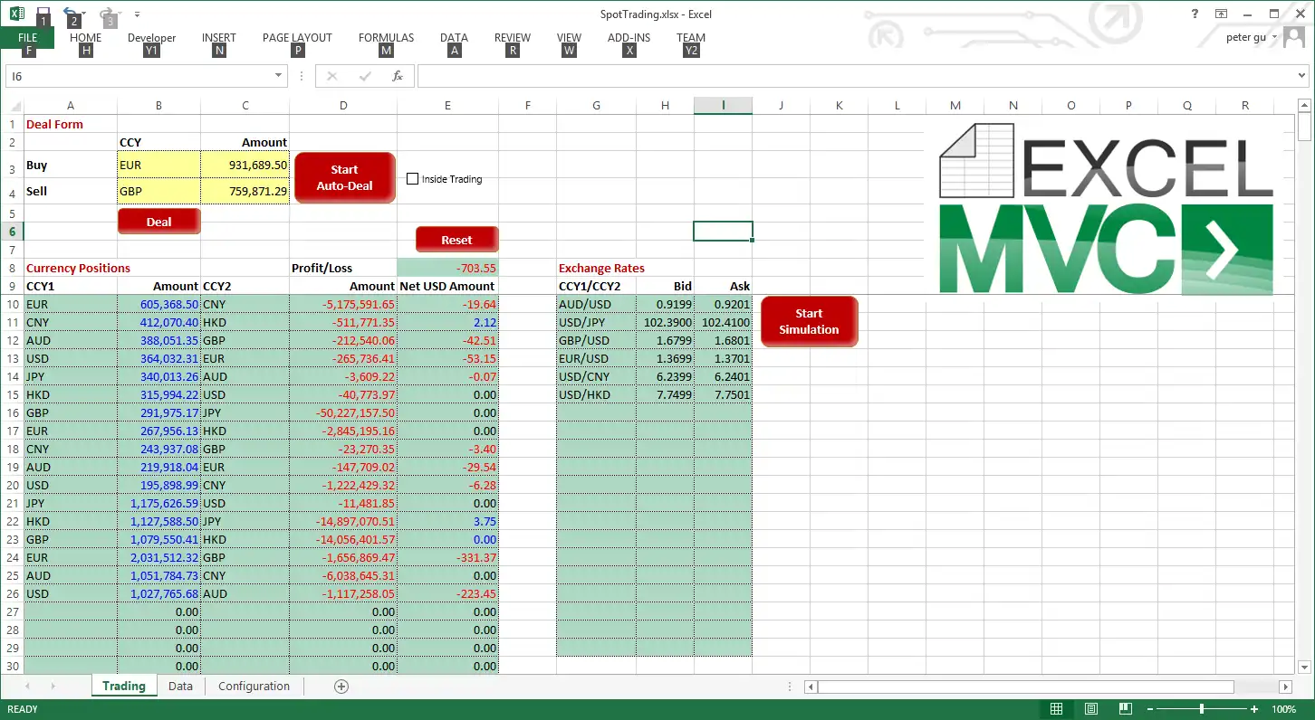 Download web tool or web app ExcelMVC