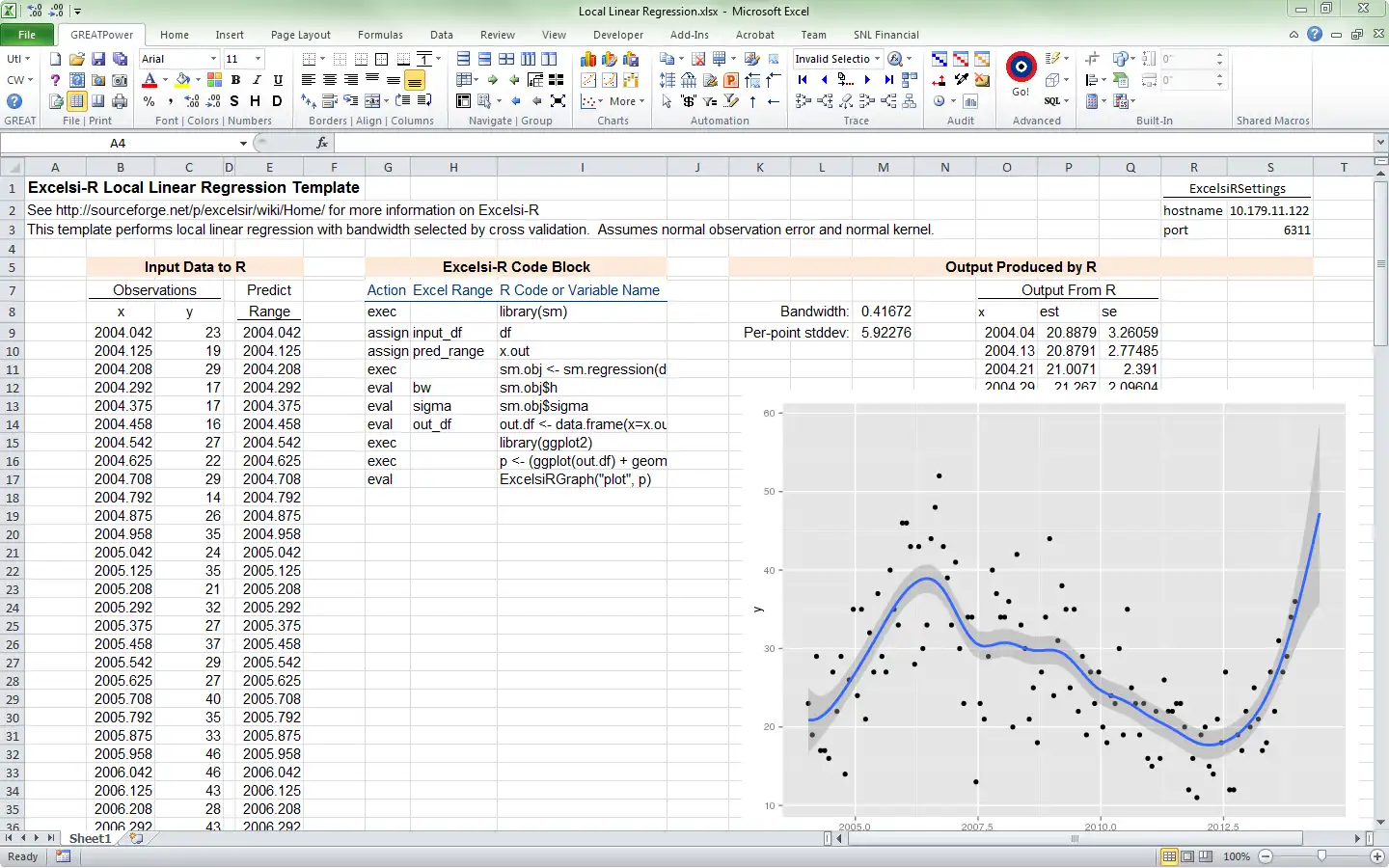 Download web tool or web app Excelsi-R