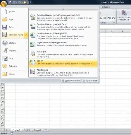 Download web tool or web app ExcelToDBF