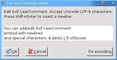 Download web tool or web app Exif UserComment Editor to run in Windows online over Linux online