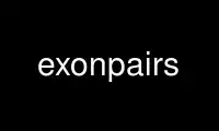 ດໍາເນີນການ exonpairs ໃນ OnWorks ຜູ້ໃຫ້ບໍລິການໂຮດຟຣີຜ່ານ Ubuntu Online, Fedora Online, Windows online emulator ຫຼື MAC OS online emulator