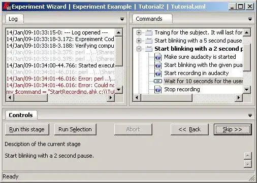 Download de webtool of webapp Experiment Wizard om online onder Linux uit te voeren