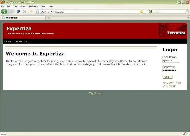 Download web tool or web app Expertiza