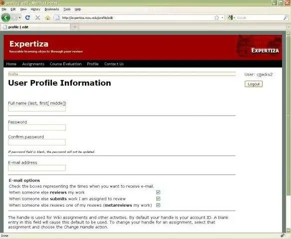 Download web tool or web app Expertiza