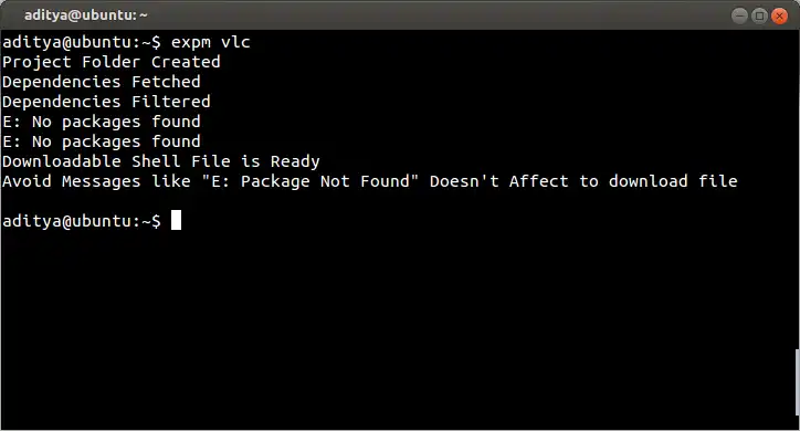Download web tool or web app Expert Package Manager