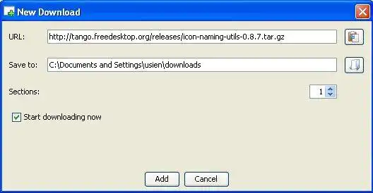 Download web tool or web app Express Download Manager