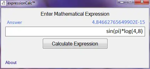 Download web tool or web app expressionCalc to run in Windows online over Linux online