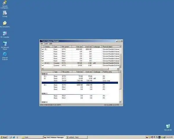 Загрузите веб-инструмент или веб-приложение Драйвер файловой системы Ext2 для Windows
