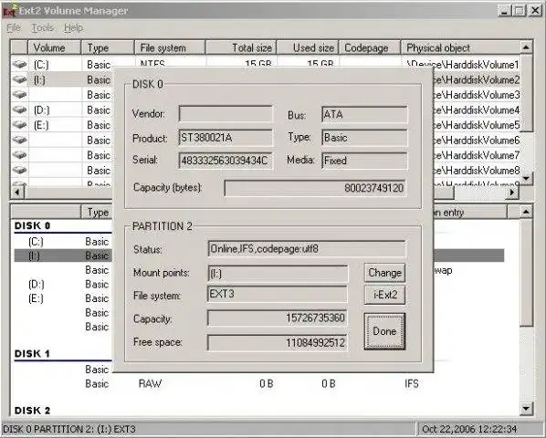 ดาวน์โหลดเครื่องมือเว็บหรือเว็บแอป Ext2 File System Driver สำหรับ Windows