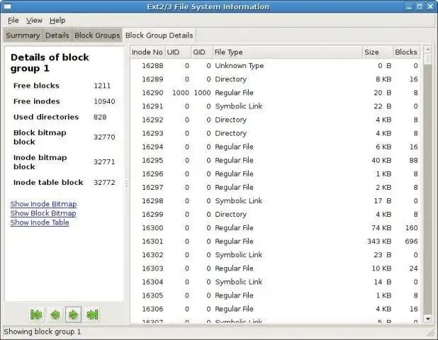 Download web tool or web app Ext2 Manager