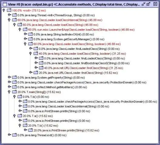 Download web tool or web app Extensible Java Profiler