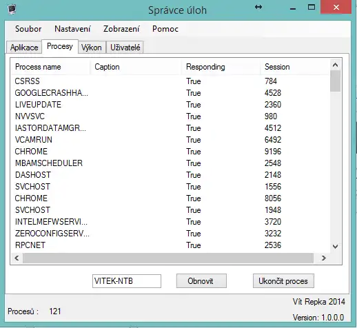 Download web tool or web app External Task Manager