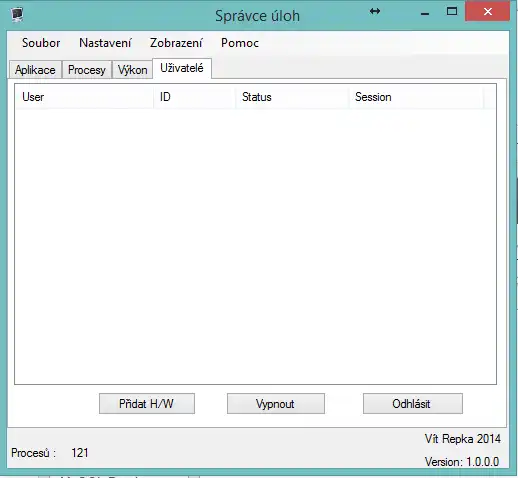 Download web tool or web app External Task Manager