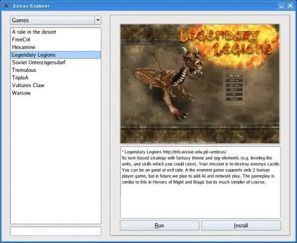 Download web tool or web app Extras - Explorer