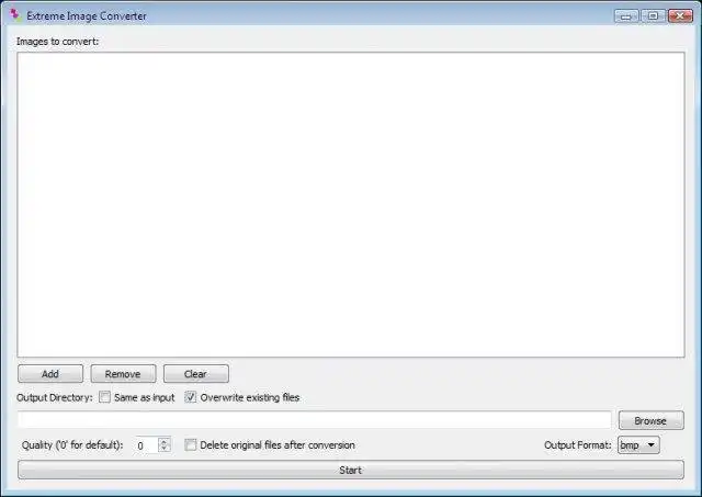 Download web tool or web app Extreme Image Converter