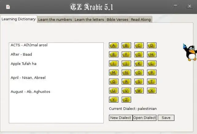 Muat turun alat web atau aplikasi web EZ Arabic