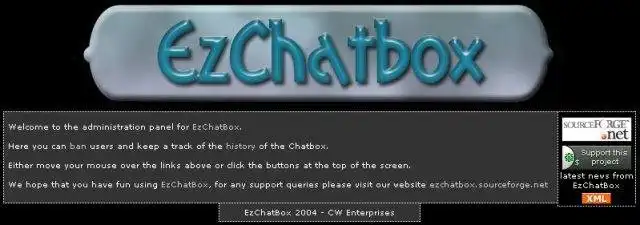 Download web tool or web app EZChatbox