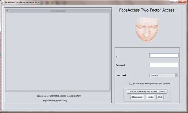 Download web tool or web app FaceAccess Facial Recognition System