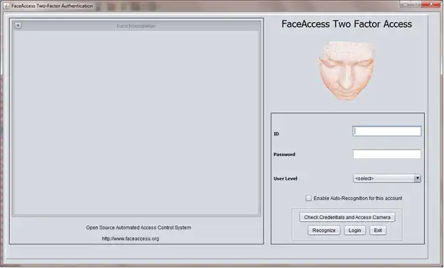 Télécharger l'outil Web ou l'application Web Système de reconnaissance faciale FaceAccess