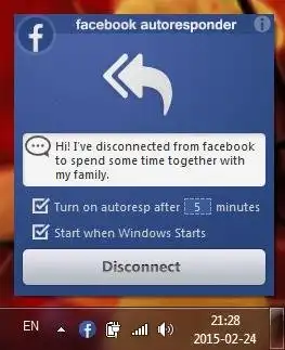 Download web tool or web app Facebook Autoresponder