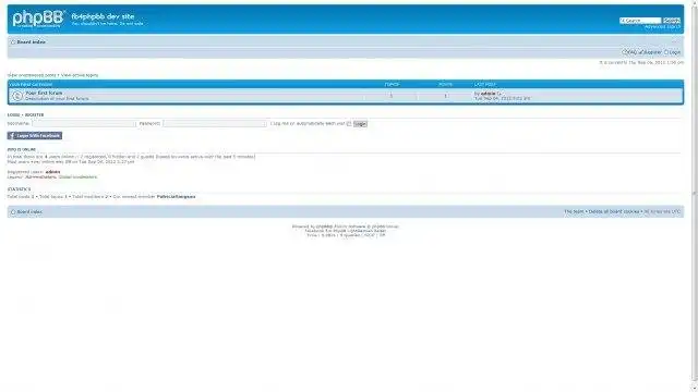 Download web tool or web app Facebook For PhpBB Light