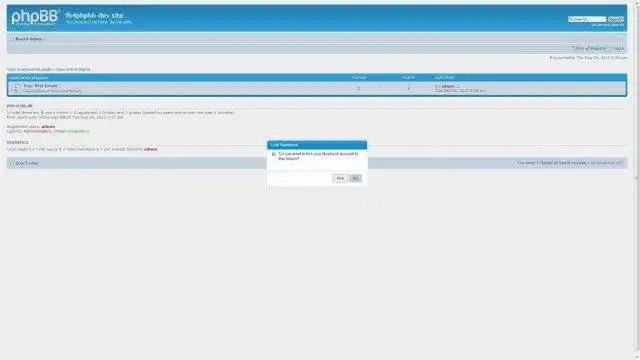 Download web tool or web app Facebook For PhpBB Light