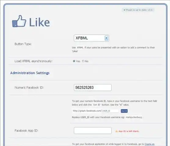 הורד כלי אינטרנט או אפליקציית אינטרנט Facebook Like Plugin עבור e107