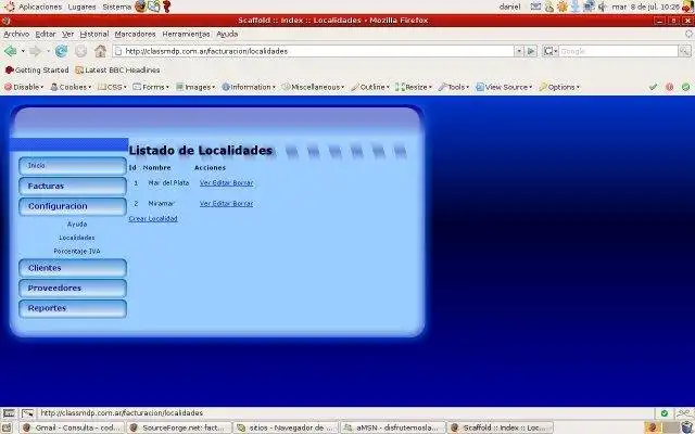 Download web tool or web app Facturacion Libre en CakePHP