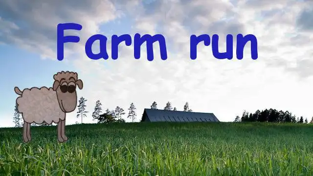 Download web tool or web app Farm Run to run in Windows online over Linux online